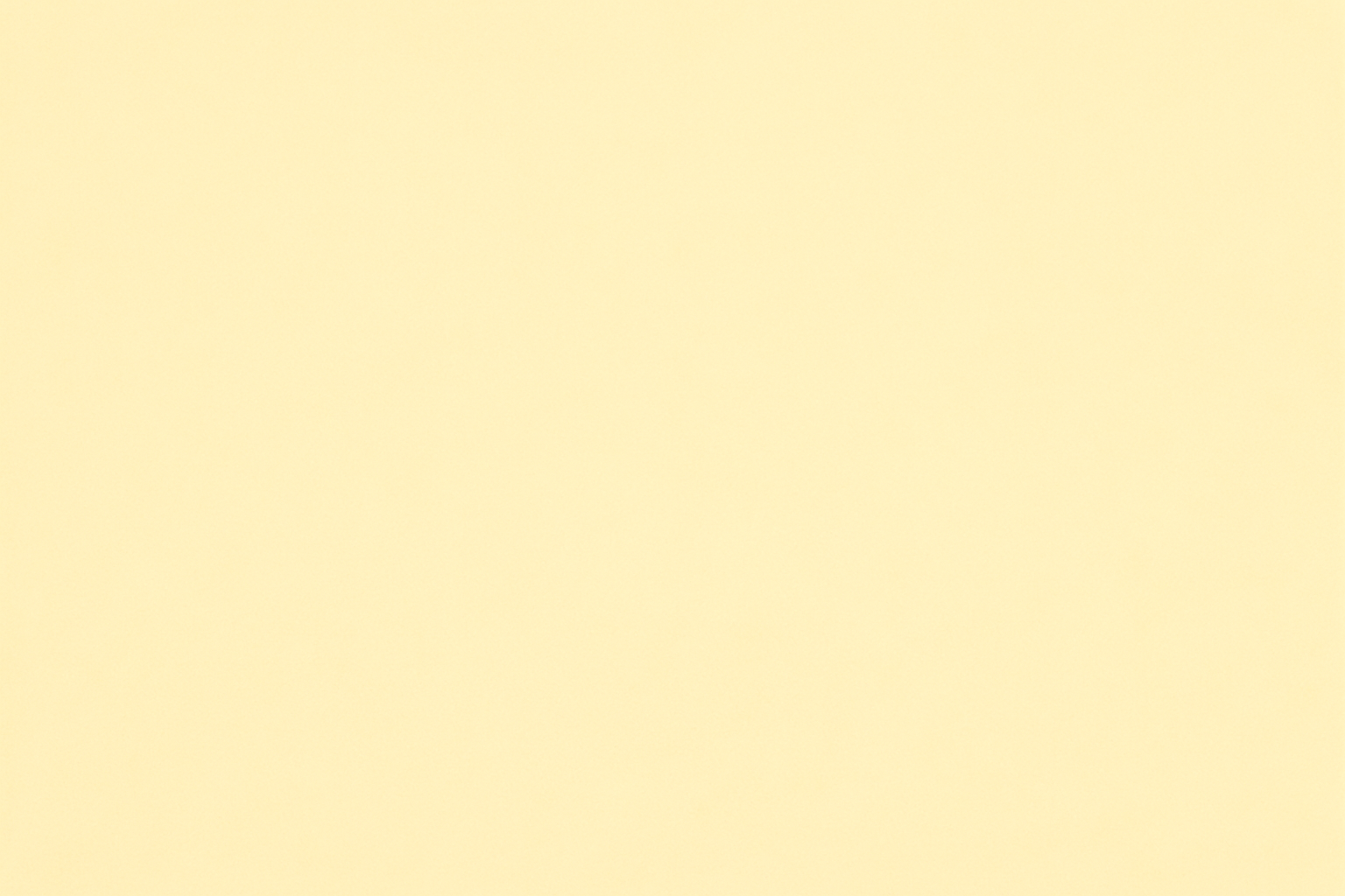 Plain light yellow pale blank background
