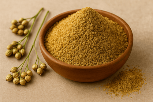 Coriander Powder – Pure Dhania Powder, Stone Ground - SAFT MASALA